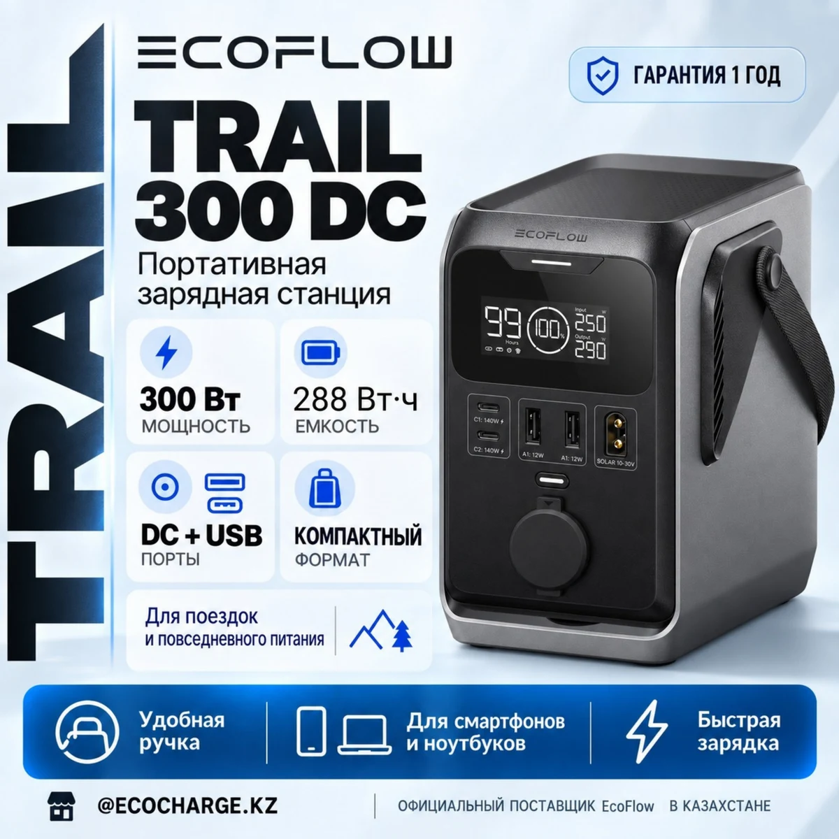 EcoFlow TRAIL 300 DC
